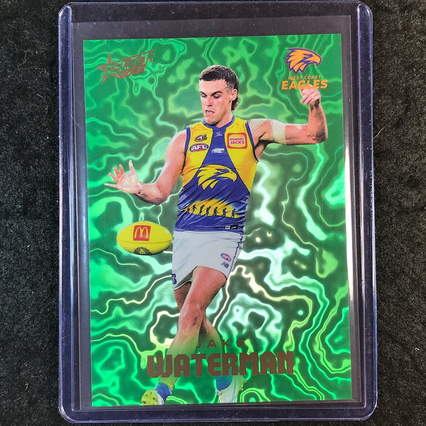 2026 Select AFL Footy Stars JAKE WATERMAN Mercury Green 11/70 #85