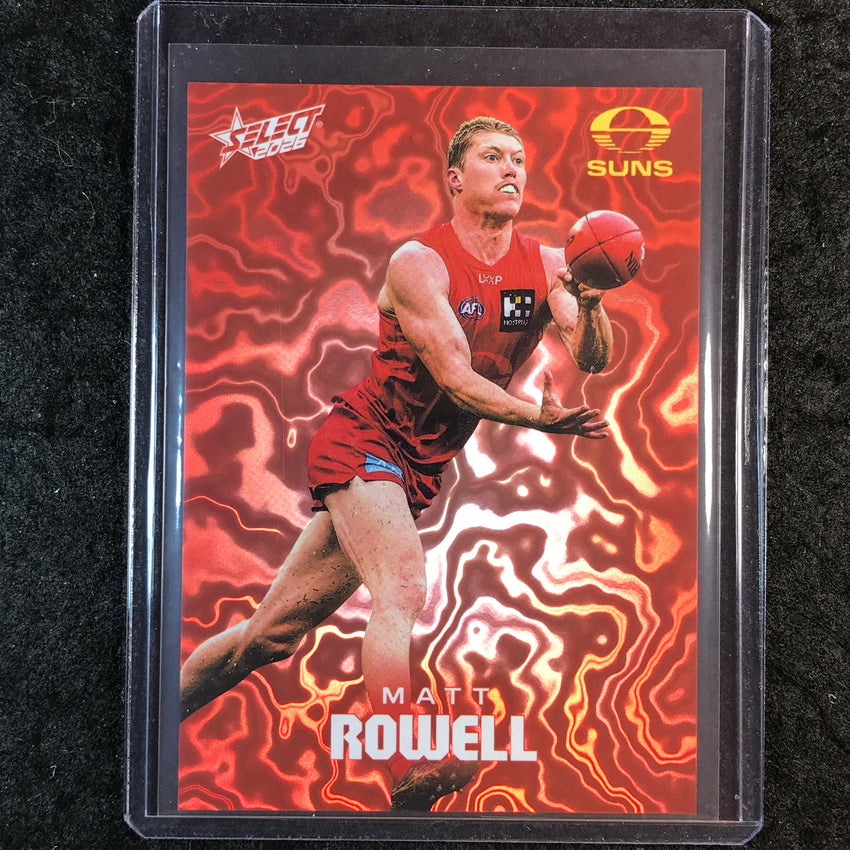 2026 Select AFL Footy Stars MATT ROWELL Mercury 282/425 #106