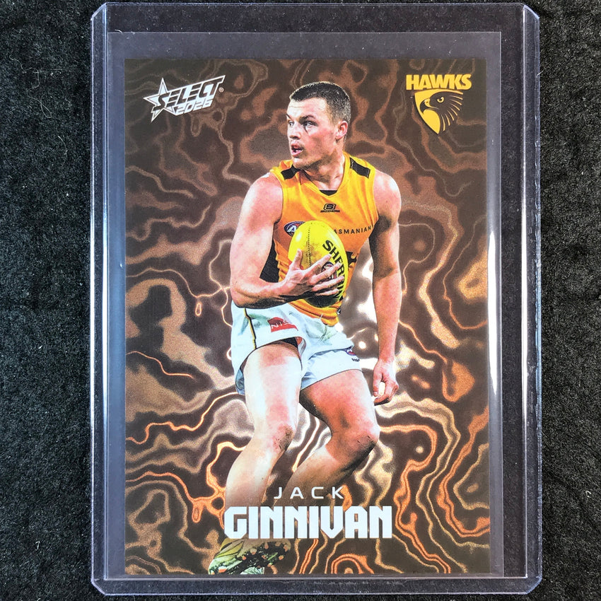 2026 Select AFL Footy Stars JACK GINNIVAN Mercury 329/425 #111