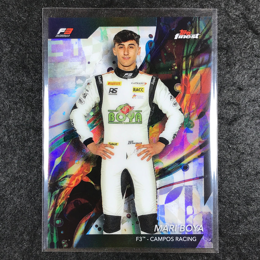 2024 Topps Finest Formula 1 MARI BOYA Base Common Refractor #54
