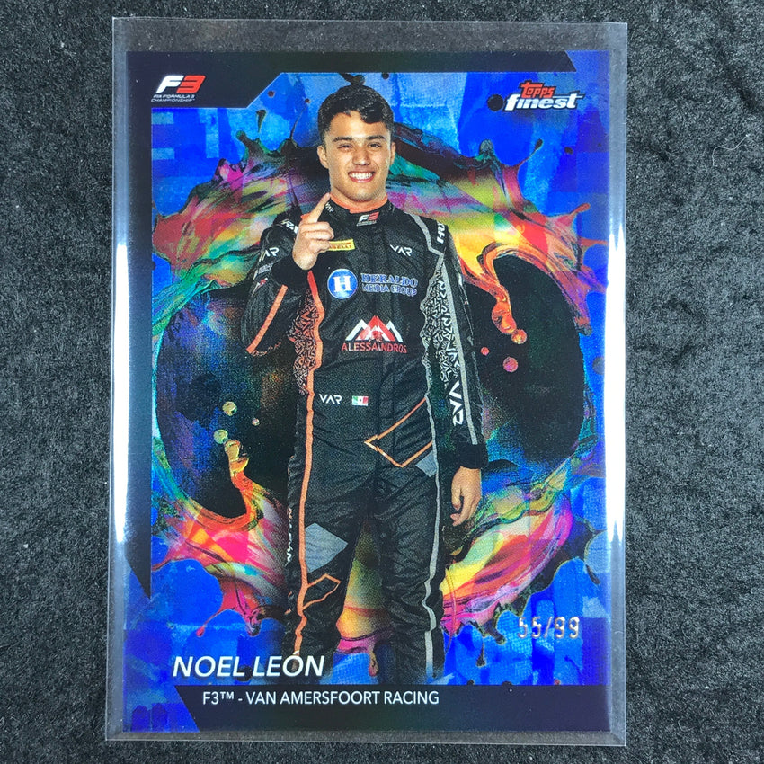 2024 Topps Finest Formula 1 NOEL LEON Rare Blue 55/99 #261