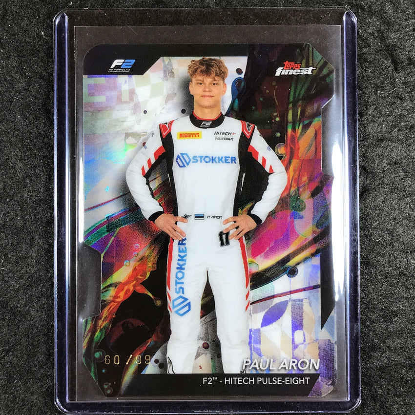 2024 Topps Finest Formula 1 PAUL ARON Common Die-Cut 60/99 #31