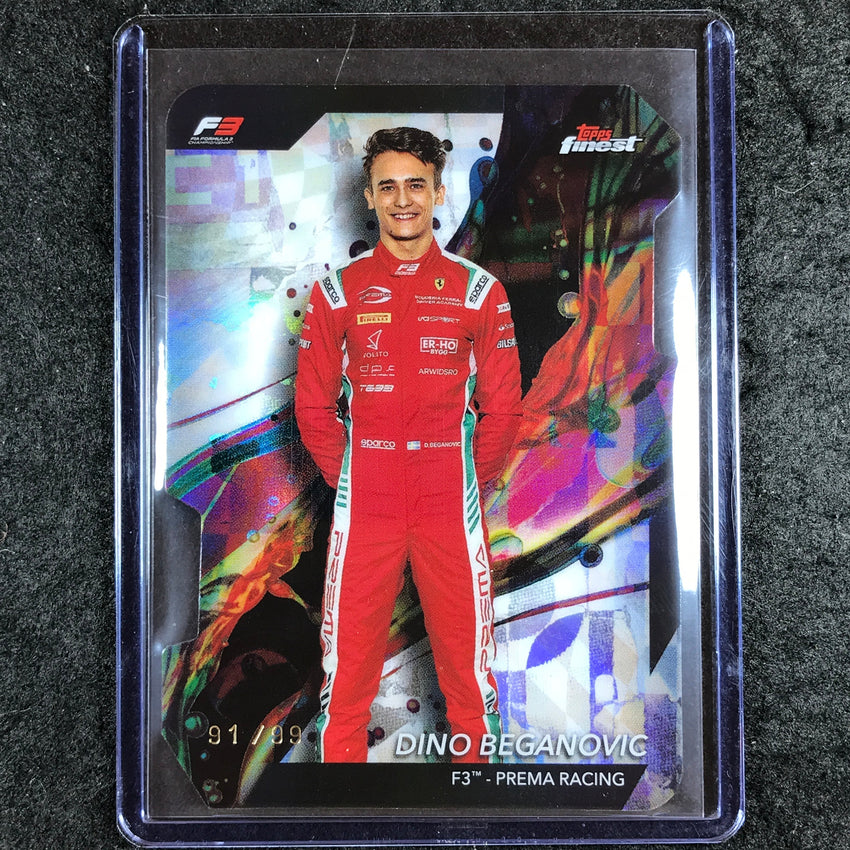 2024 Topps Finest Formula 1 DINO BEGANOVIC Common Die-Cut 91/99 #43