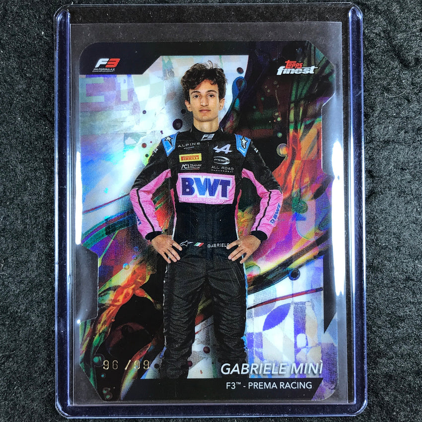 2024 Topps Finest Formula 1 GABRIELE MINI Common Die-Cut 96/99 #44