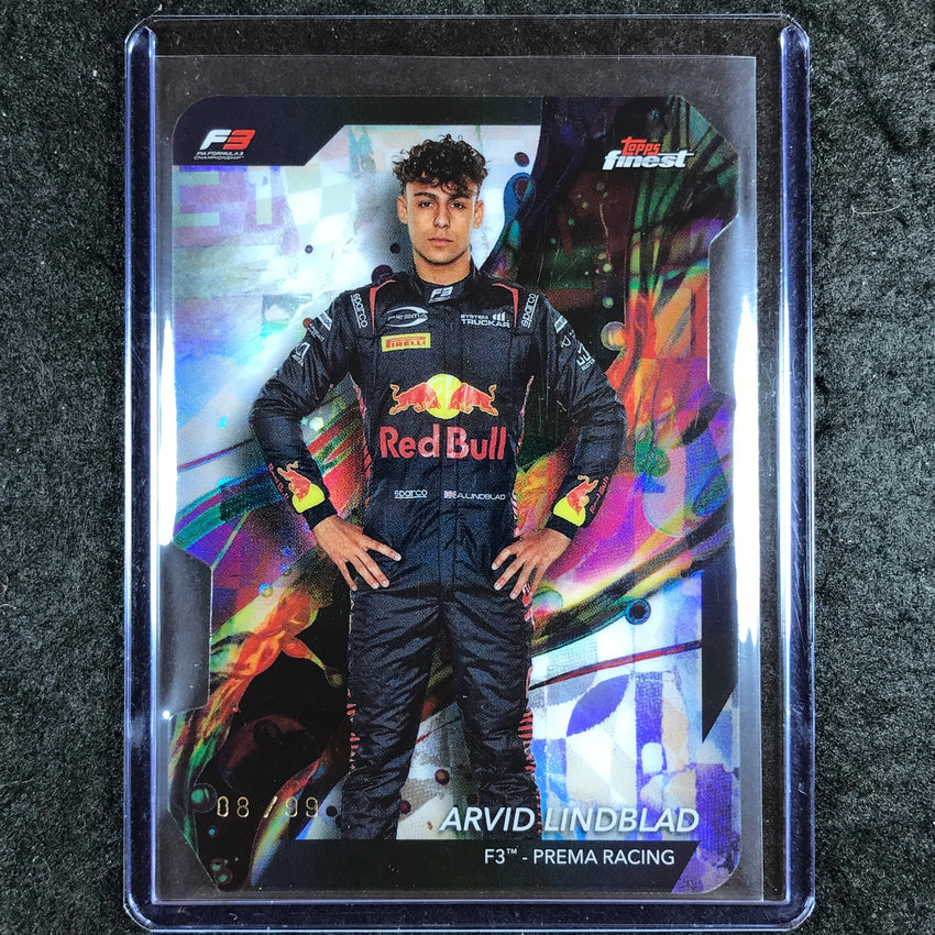 2024 Topps Finest Formula 1 ARVID LINDBLAD Common Die-Cut 8/99 #45