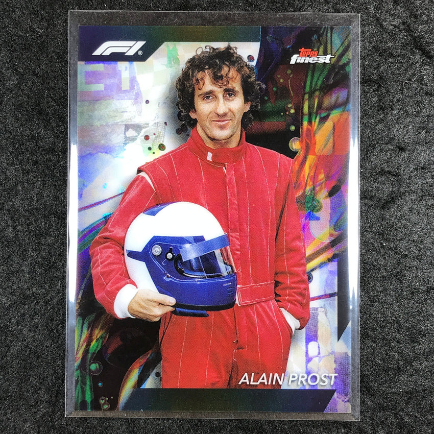 2024 Topps Finest Formula 1 ALAIN PROST Base Common Refractor #76