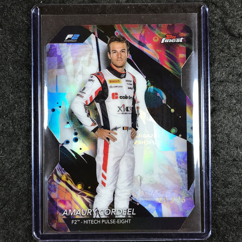 2024 Topps Finest Formula 1 AMAURY CORDEEL Uncommon Die-Cut 5/75 #132