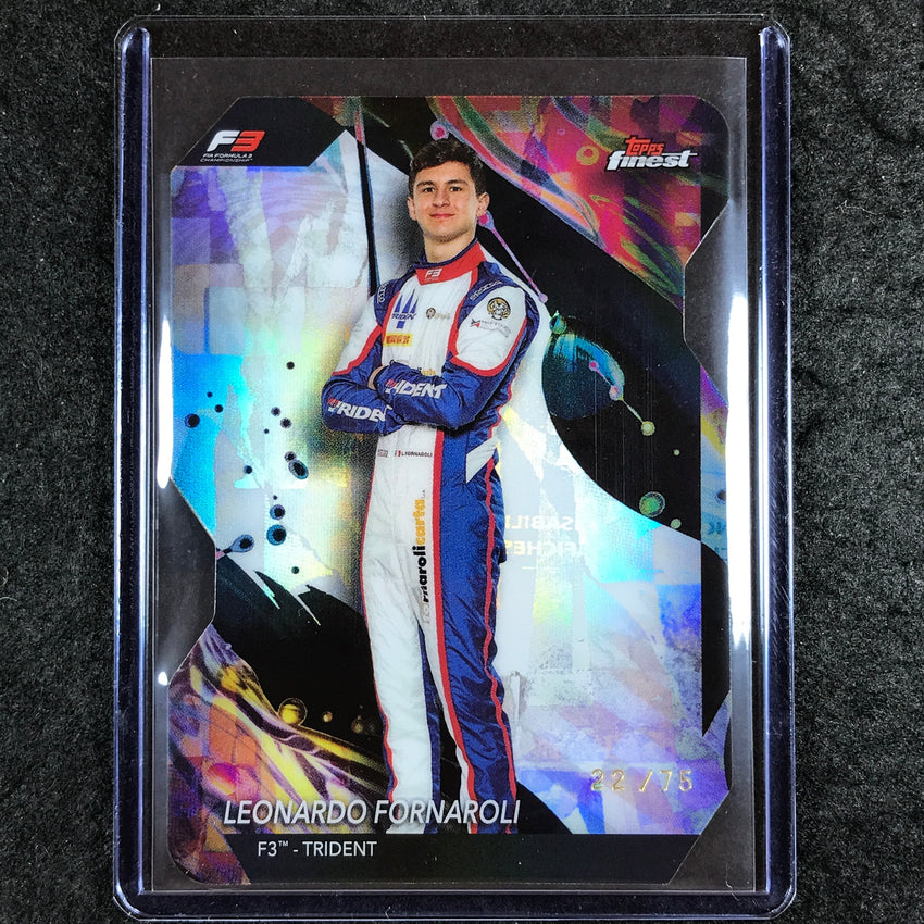 2024 Topps Finest Formula 1 LEONARDO FORNAROLI Uncommon Die-Cut 22/75 #146