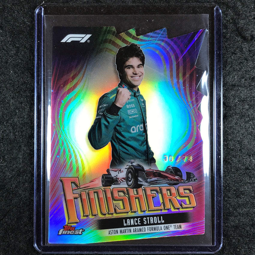 2024 Topps Finest Formula 1 LANCE STROLL Finishers Die-Cut 30/74 #6