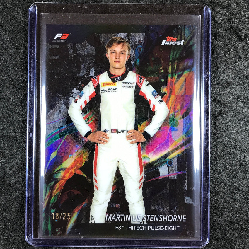 2024 Topps Finest Formula 1 MARTINIUS STENSHORNE Common Black 18/25 #56