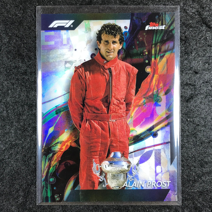 2024 Topps Finest Formula 1 ALAIN PROST Base Common Refractor #94