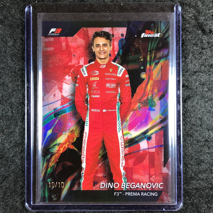 2024 Topps Finest Formula 1 DINO BEGANOVIC Common Red 10/10 #43