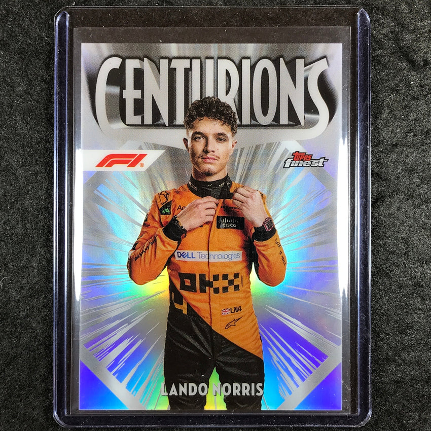 2024 Topps Finest Formula 1 LANDO NORRIS Centurions SSP #7