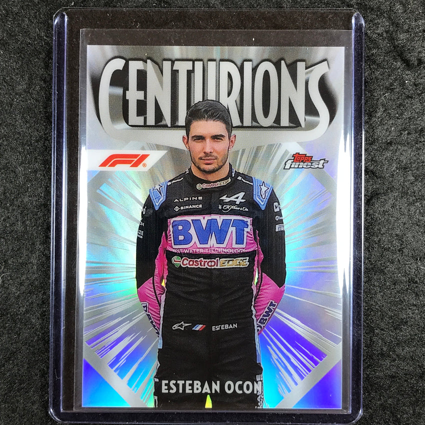 2024 Topps Finest Formula 1 ESTEBAN OCON Centurions SSP #9