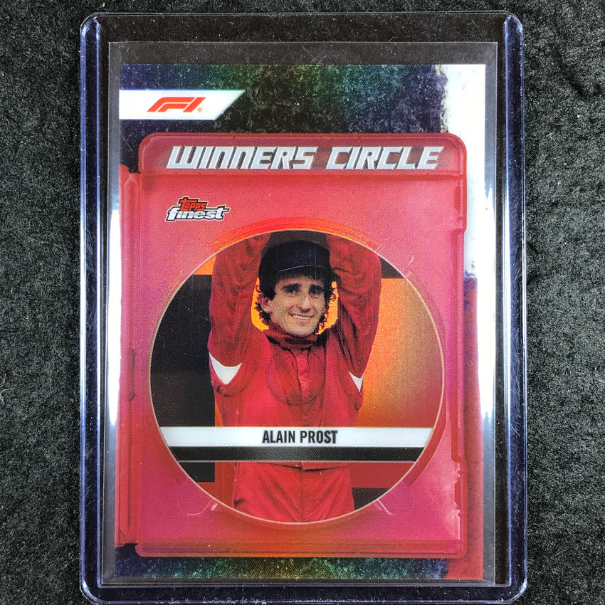 2024 Topps Finest Formula 1 ALAIN PROST Winners Circle SSP #12