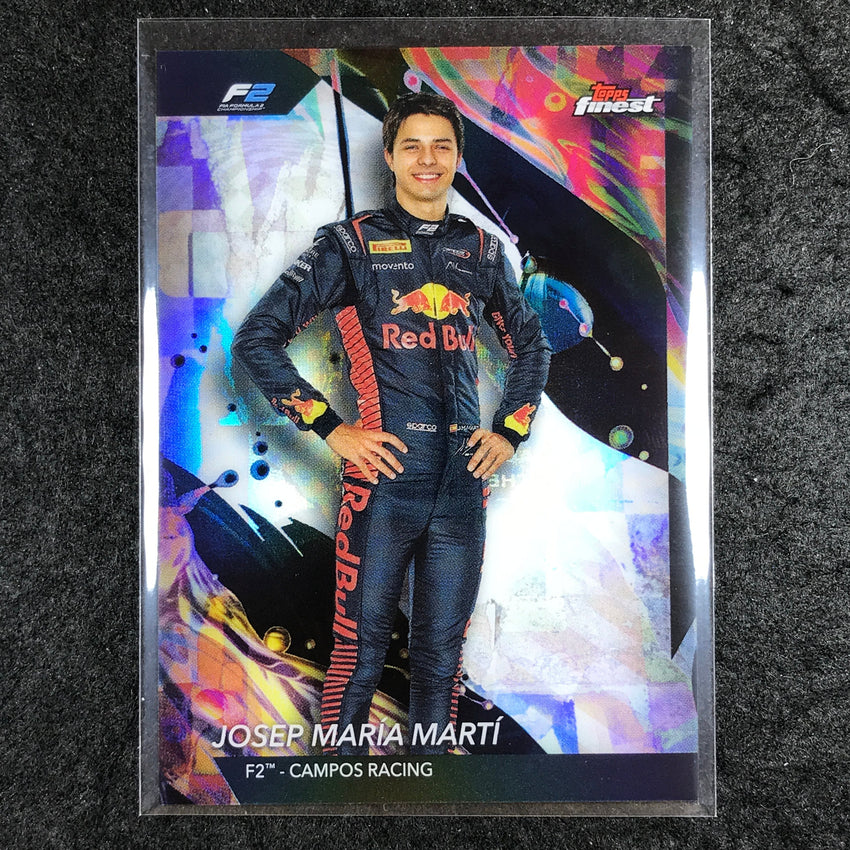 2024 Topps Finest Formula 1 JOSEP MARIA MARTI Base Uncommon Refractor #142