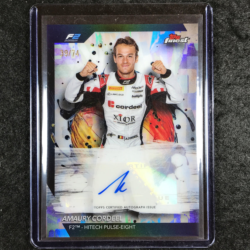 2024 Topps Finest Formula 1 AMAURY CORDEEL Autographs Base 39/74 #COR