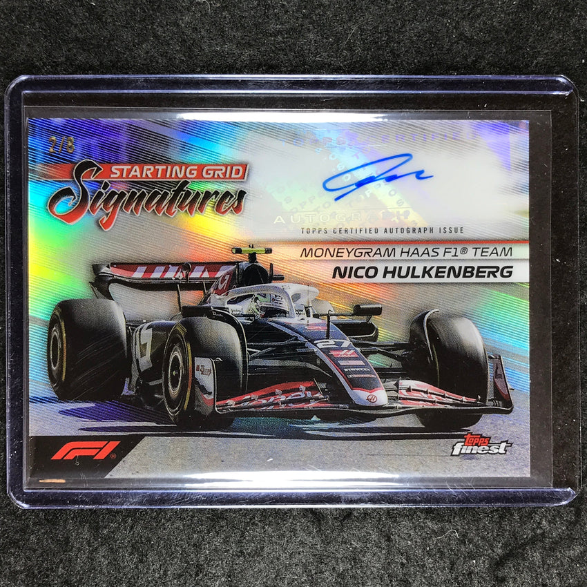 2024 Topps Finest Formula 1 NICO HULKENBERG Starting Grid Signatures Auto 2/8