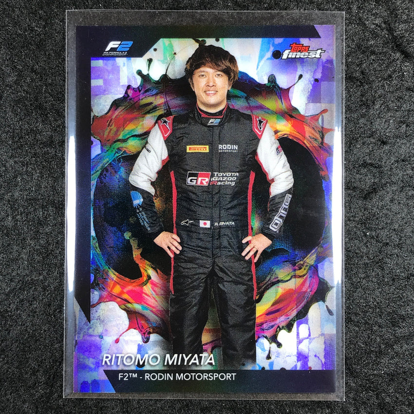 2024 Topps Finest Formula 1 RITOMO MIYATA Base Rare Refractor #226