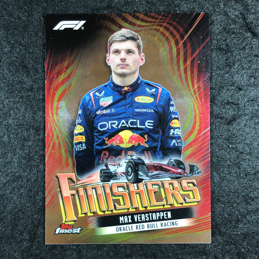 2024 Topps Finest Formula 1 MAX VERSTAPPEN Finishers Base #1