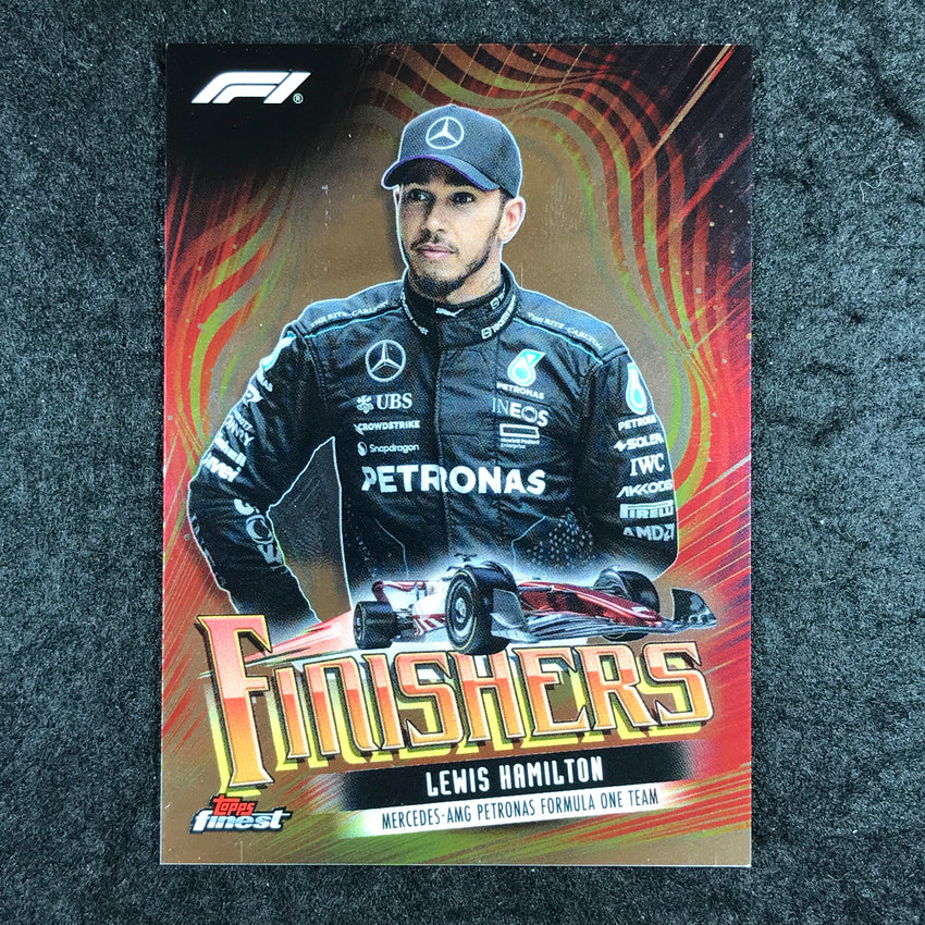 2024 Topps Finest Formula 1 LEWIS HAMILTON Finishers Base #3