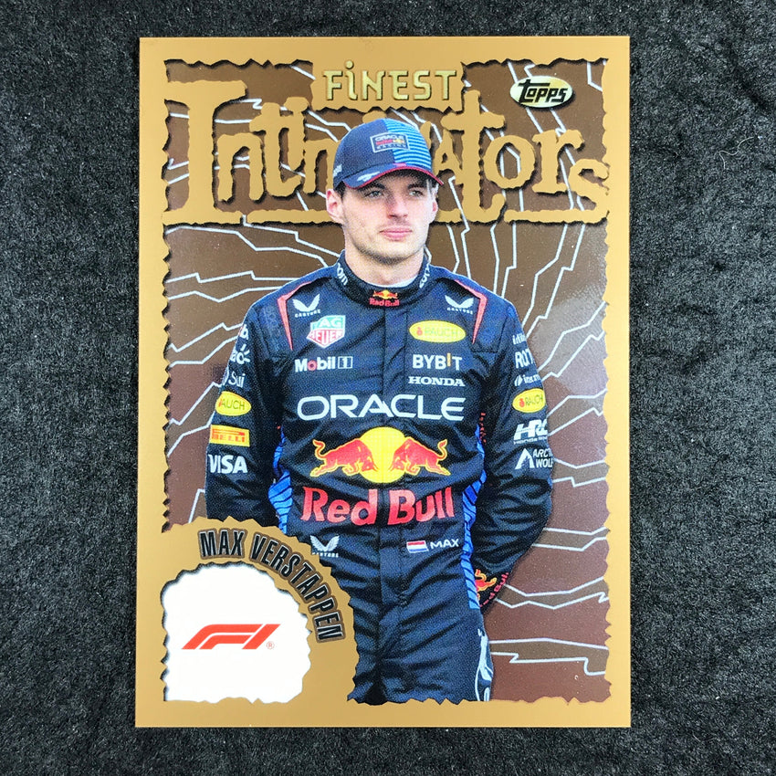 2024 Topps Finest Formula 1 MAX VERSTAPPEN Intimidators Base #VER