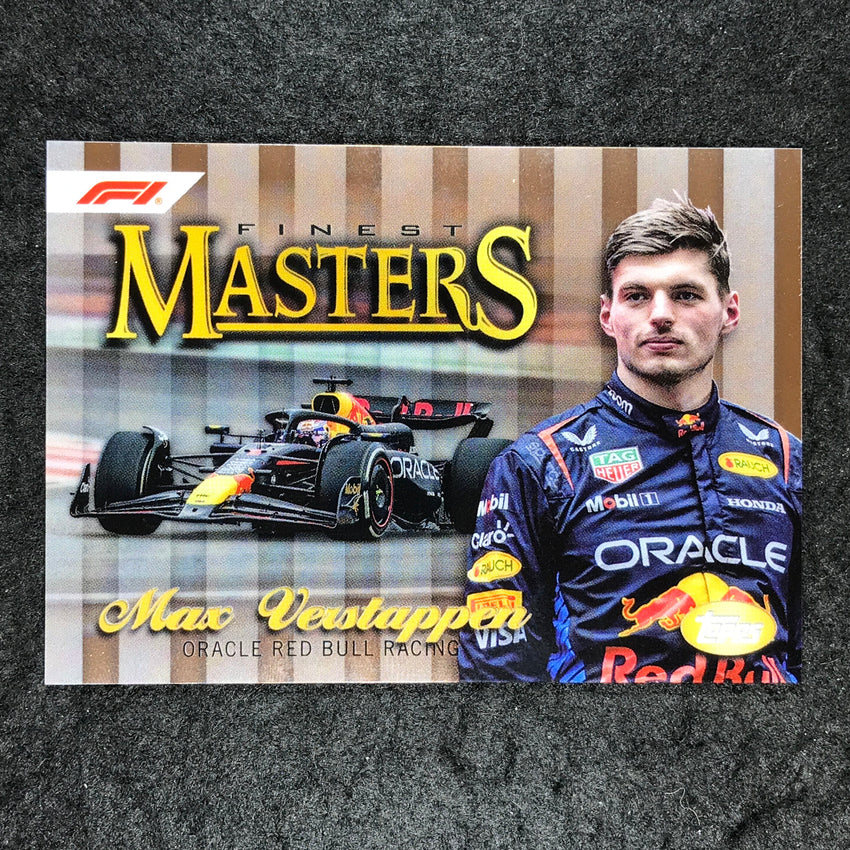 2024 Topps Finest Formula 1 MAX VERSTAPPEN Masters Base #1