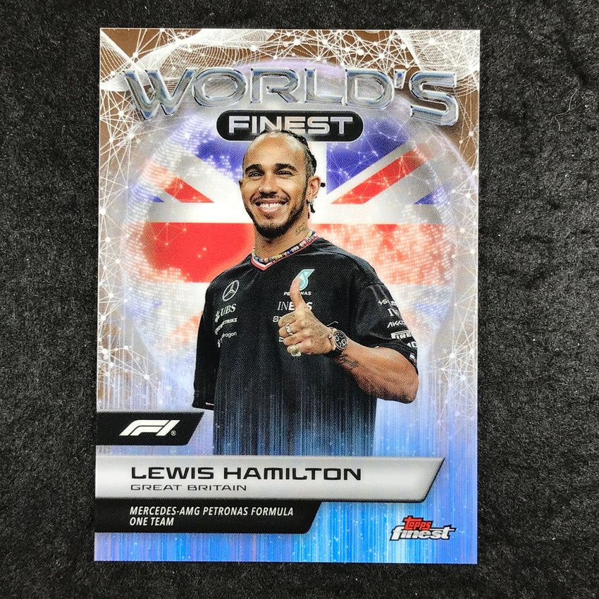 2024 Topps Finest Formula 1 LEWIS HAMILTON World's Finest Base #6