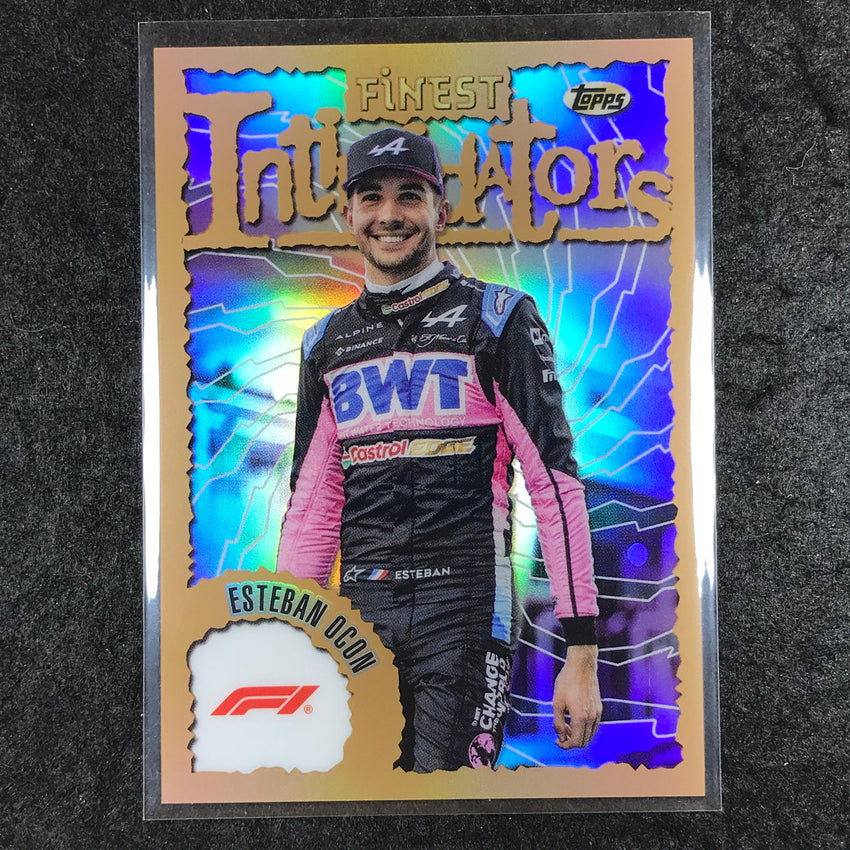 2024 Topps Finest Formula 1 ESTEBAN OCON Intimidators Refractor #OCO
