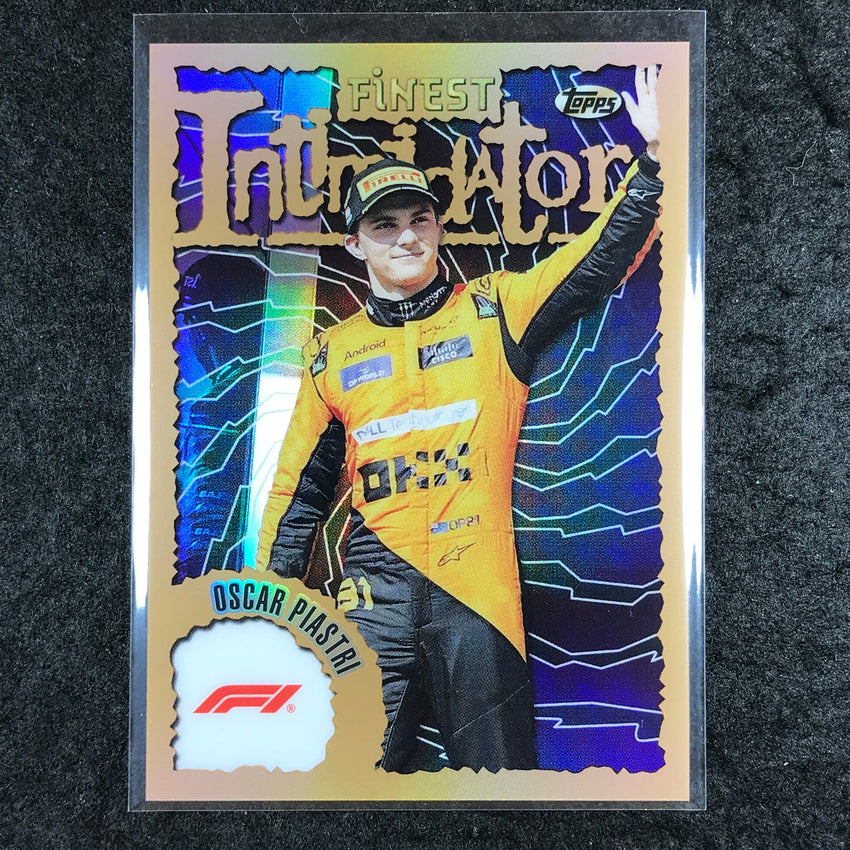 2024 Topps Finest Formula 1 OSCAR PIASTRI Intimidators Refractor #PIA
