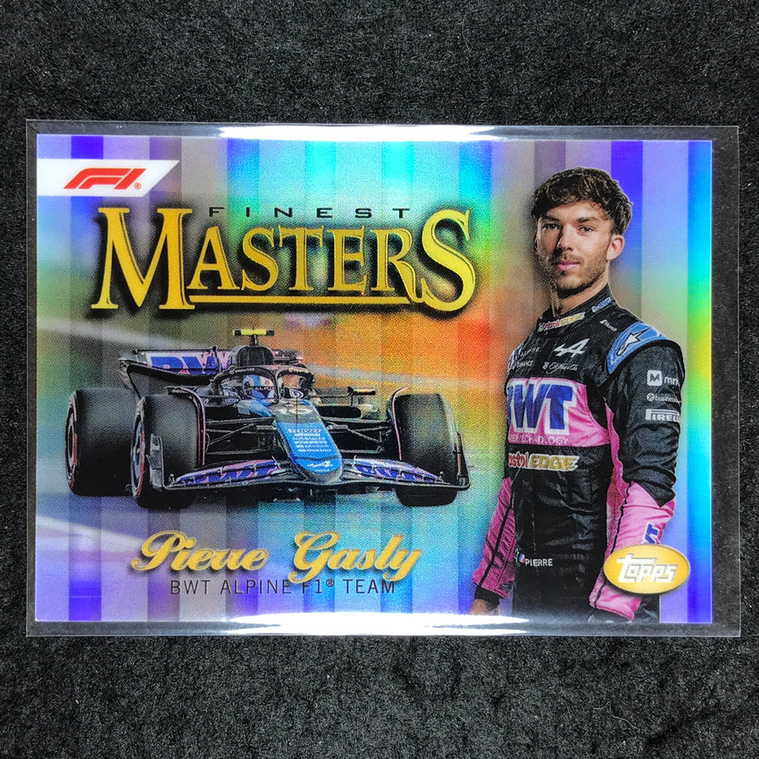 2024 Topps Finest Formula 1 PIERRE GASLY Masters Refractor #5
