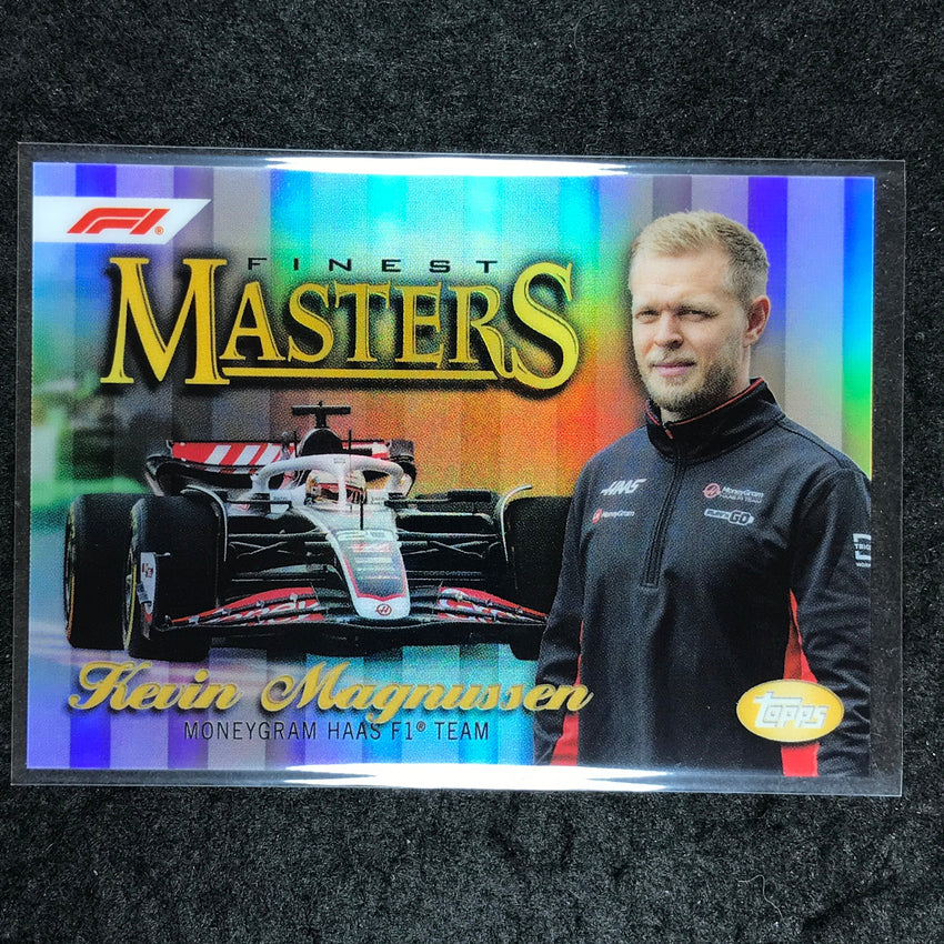 2024 Topps Finest Formula 1 KEVIN MAGNUSSEN Masters Refractor #8