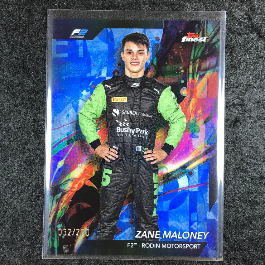 2024 Topps Finest Formula 1 ZANE MALONEY Common Blue /200 #25