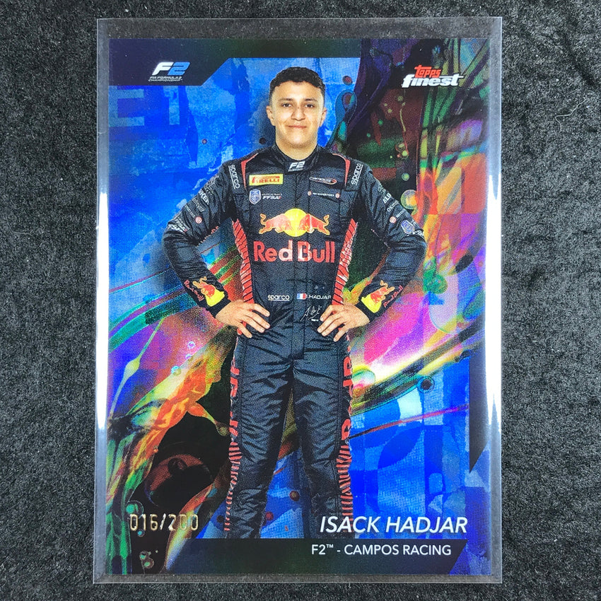 2024 Topps Finest Formula 1 ISACK HADJAR Common Blue /200 #41
