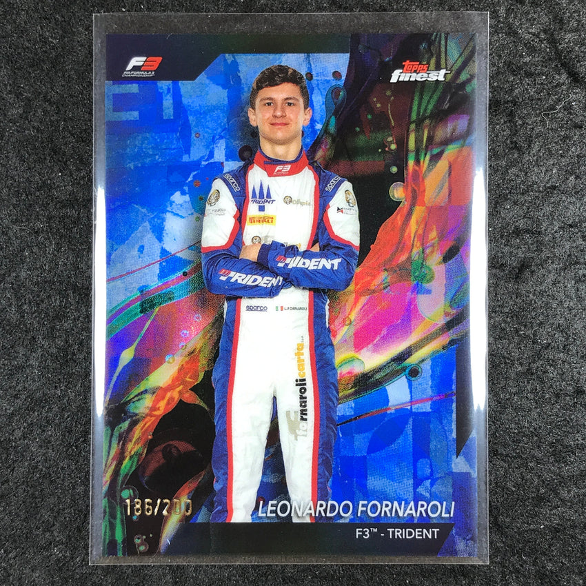 2024 Topps Finest Formula 1 LEONARDO FORNAROLI Common Blue /200 #46