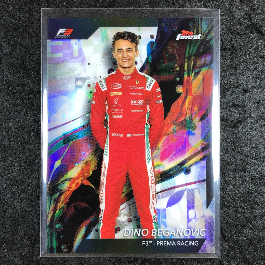 2024 Topps Finest Formula 1 DINO BEGANOVIC Base Common Refractor #43