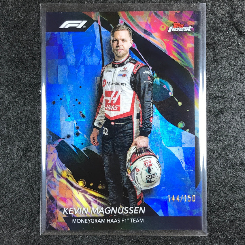 2024 Topps Finest Formula 1 KEVIN MAGNUSSEN Uncommon Blue /150 #116