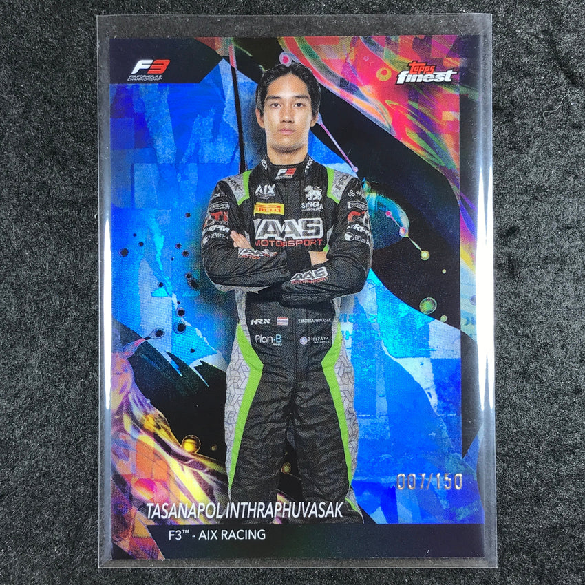 2024 Topps Finest Formula 1 TASANAPOL INTHRAPHUVASAK Uncommon Blue /150 #167