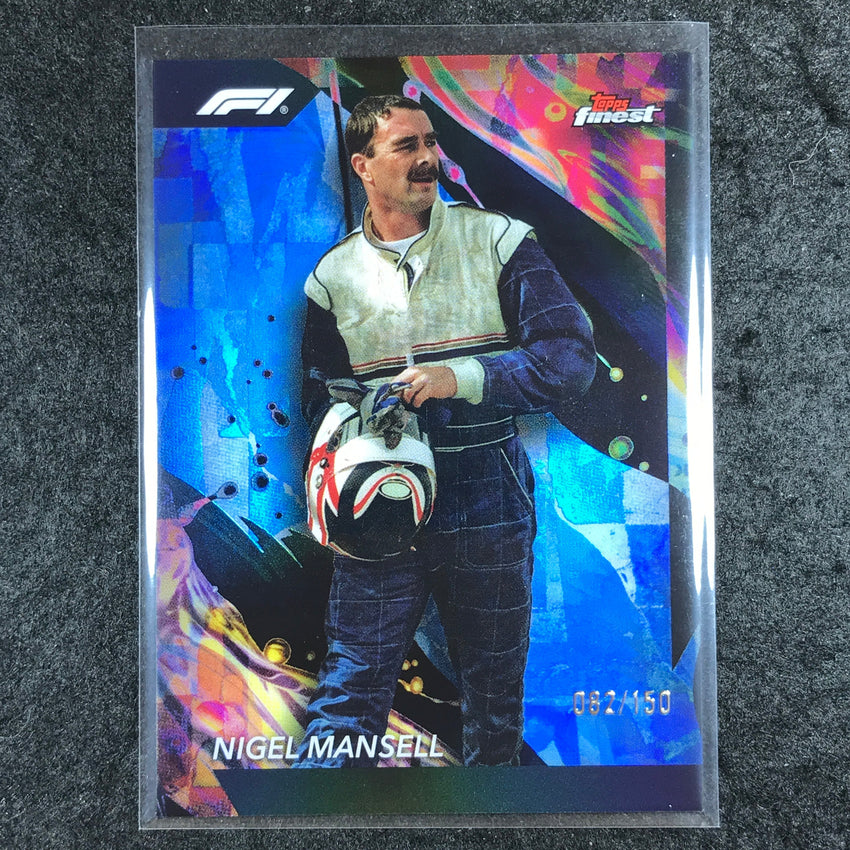 2024 Topps Finest Formula 1 NIGEL MASNELL Uncommon Blue /150 #175