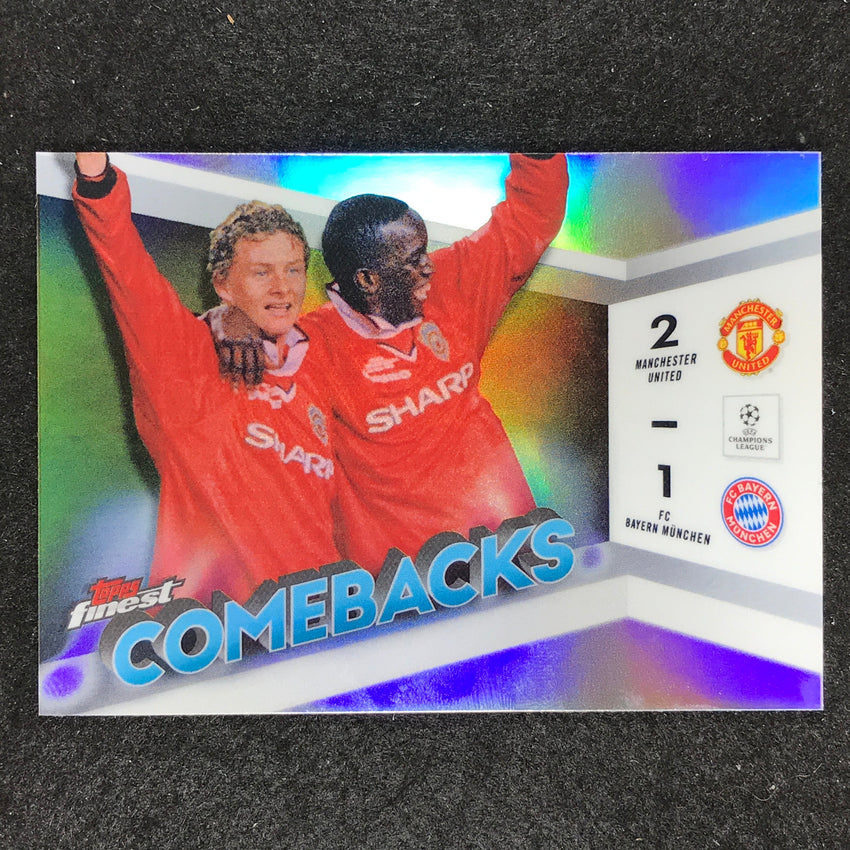 2023-24 UEFA Club Comp Finest MANCHESTER UNITED VS. BAYERN Finest Comebacks #4