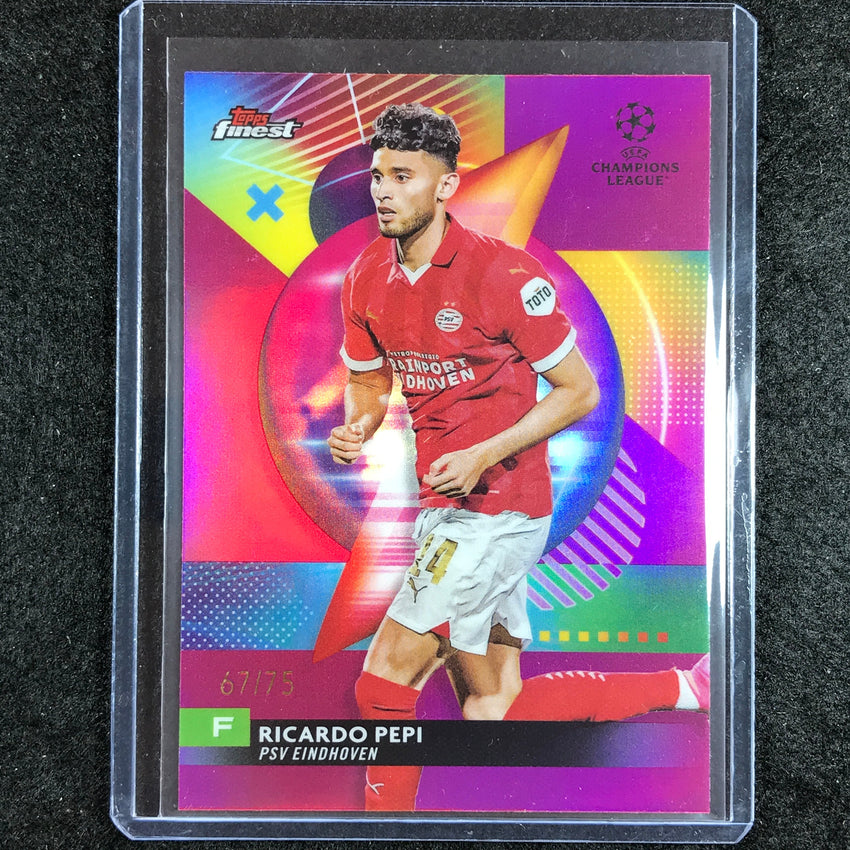 2023-24 UEFA Club Comp Finest RICARDO PEPI Base Fuchsia 67/75 #47