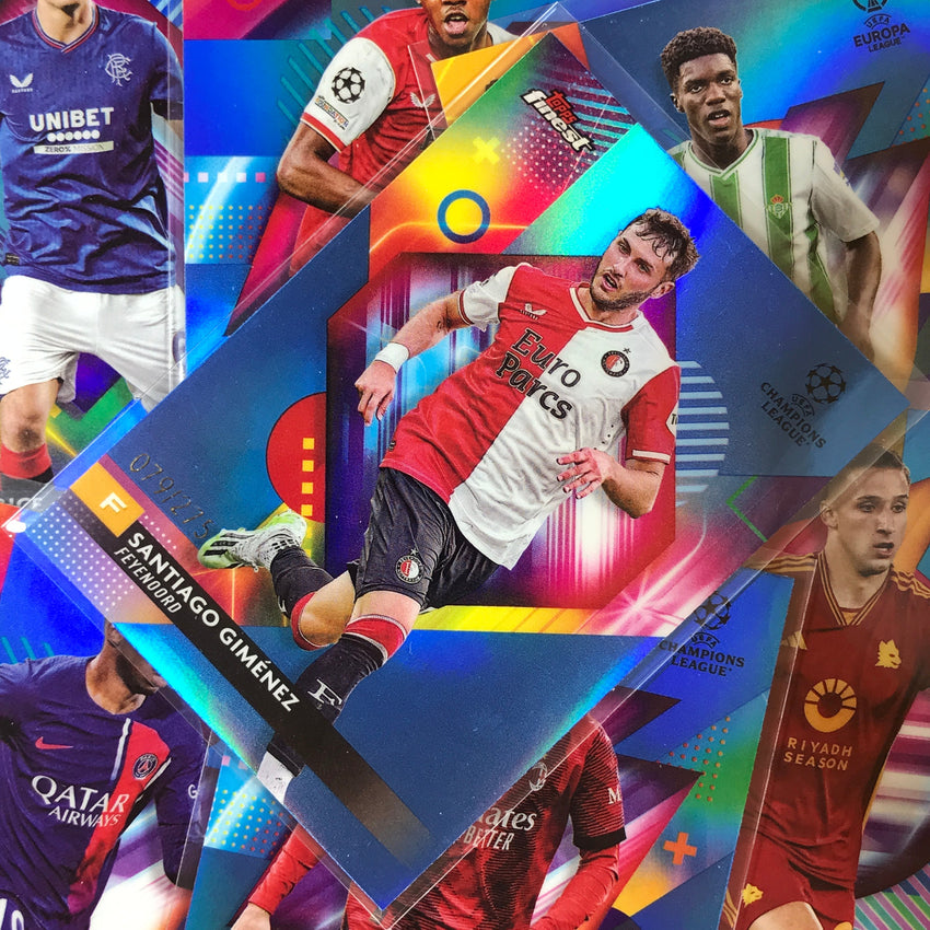 2023-24 UEFA Club Comp Finest ANTHONY GORDON Base Sky Blue /275 #126