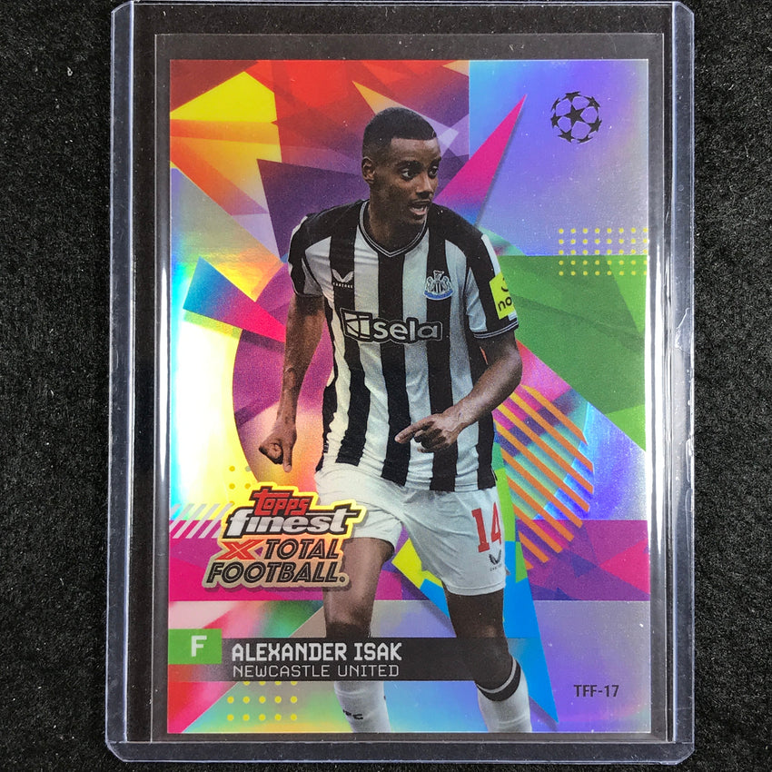 2023-24 UEFA Club Comp Finest ALEXANDER ISAK Total Footballs Finest SSP #17