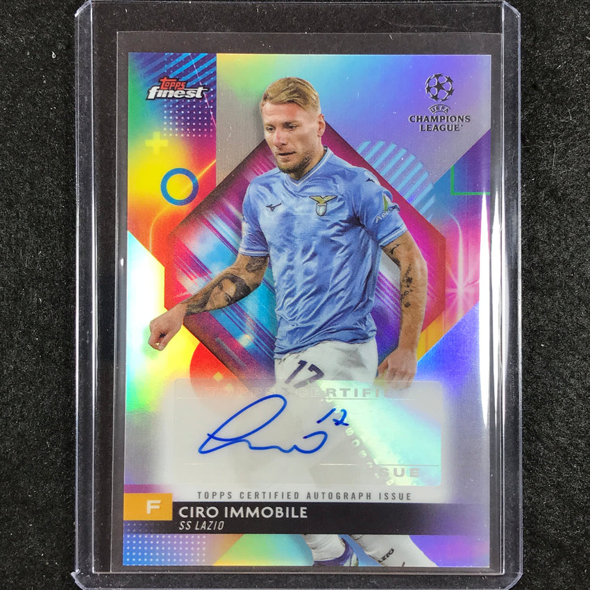 2023-24 UEFA Club Comp Finest CIRO IMMOBILE Base Auto No. CI