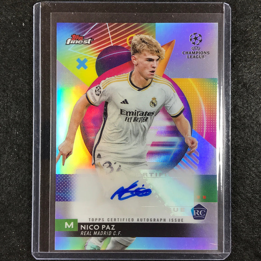 NICO PAZ サイン入りカード 2023/24 99シリ RC2023-24 Topps