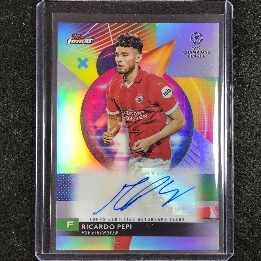 2023-24 UEFA Club Comp Finest RICARDO PEPI Base Auto #RP