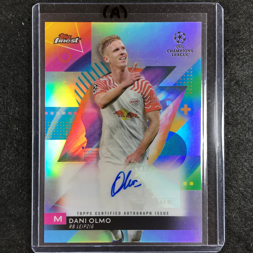 2023-24 UEFA Club Comp Finest DANI OLMO Base Auto #DO (A)