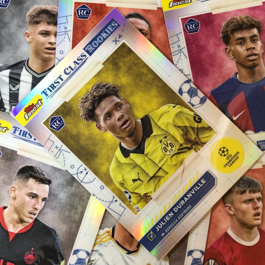 2023-24 UEFA Club Comp Finest NICO PAZ First Class Rookies Base #4