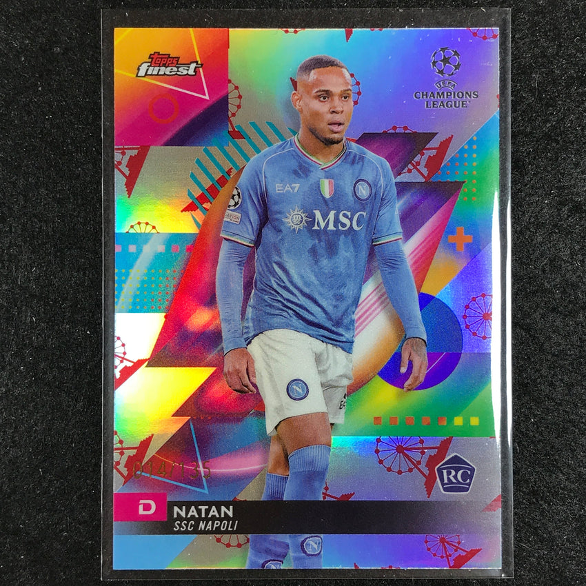2023-24 UEFA Club Comp Finest NATAN Rookie Base Ferris Wheel 14/135 #43