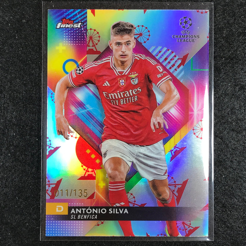 2023-24 UEFA Club Comp Finest ANTONIO SILVA Base Ferris Wheel 11/135 #57